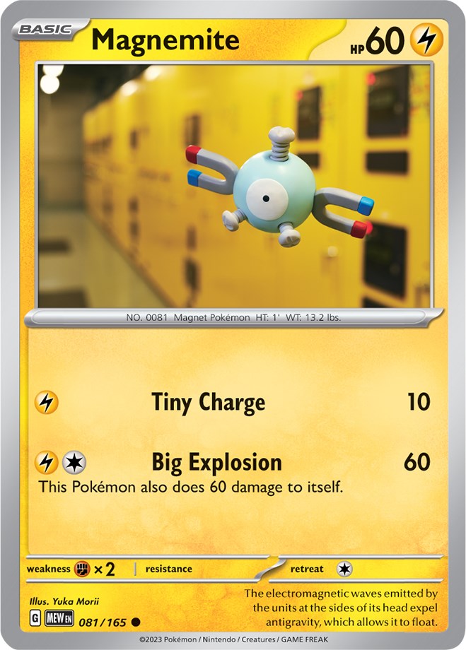 Magnemite (081/165) [Scarlet & Violet 151] | Dragon's Lair Comics and Fantasy Houston TX