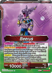 Beerus // Beerus, Pursuing the Power of the Gods (BT24-002) [Beyond Generations Prerelease Promos] | Dragon's Lair Comics and Fantasy Houston TX