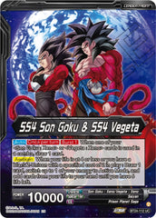 SS4 Son Goku & SS4 Vegeta // SS4 Vegito, Sparking Potara Warrior (BT24-112) [Beyond Generations Prerelease Promos] | Dragon's Lair Comics and Fantasy Houston TX