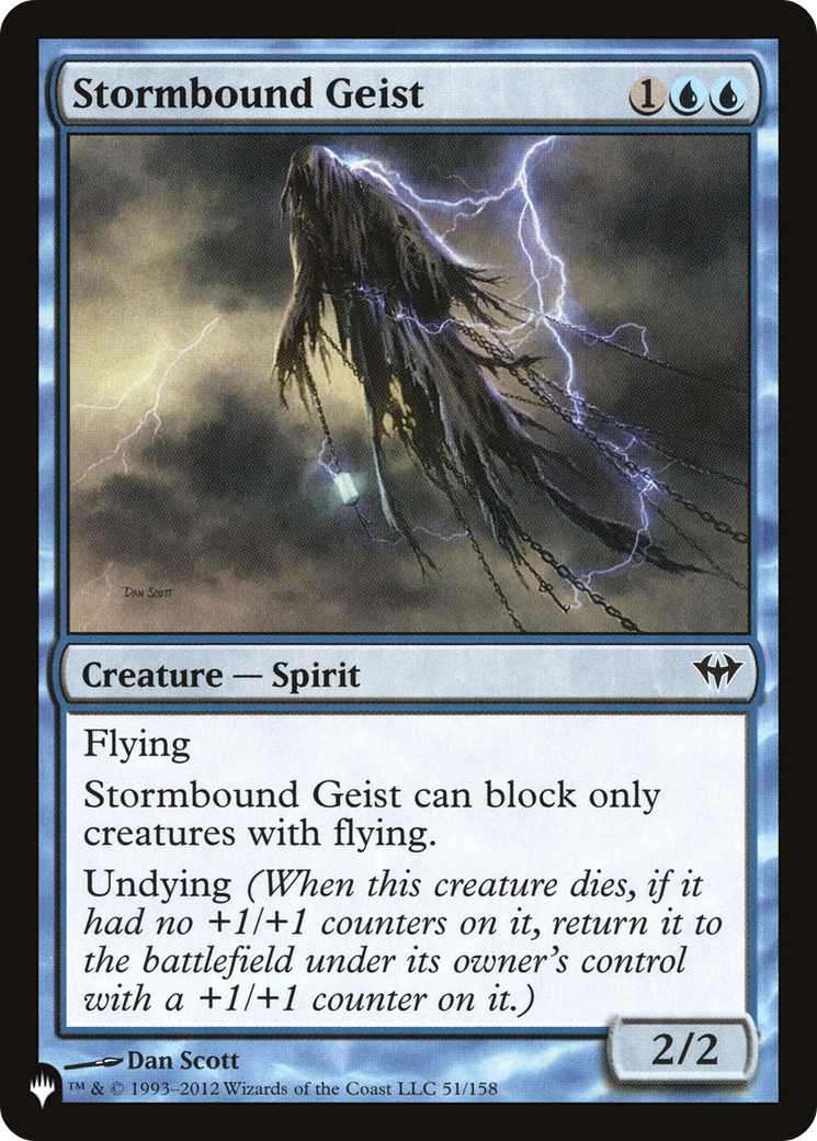 Stormbound Geist [The List Reprints] | Dragon's Lair Comics and Fantasy Houston TX