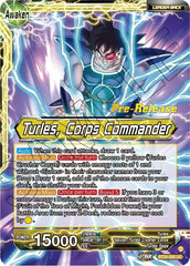 Turles // Turles, Corps Commander (BT24-080) [Beyond Generations Prerelease Promos] | Dragon's Lair Comics and Fantasy Houston TX