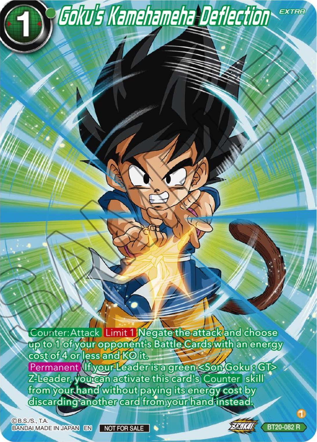 Goku's Kamehameha Deflection (Premium Alt-Art Card Set 2024 Vol.1) (BT20-082) [Promotion Cards] | Dragon's Lair Comics and Fantasy Houston TX