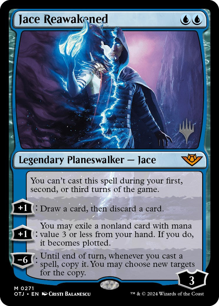 Jace Reawakened (Promo Pack) [Outlaws of Thunder Junction Promos] | Dragon's Lair Comics and Fantasy Houston TX