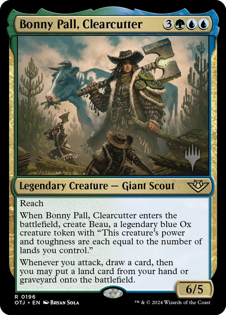 Bonny Pall, Clearcutter (Promo Pack) [Outlaws of Thunder Junction Promos] | Dragon's Lair Comics and Fantasy Houston TX