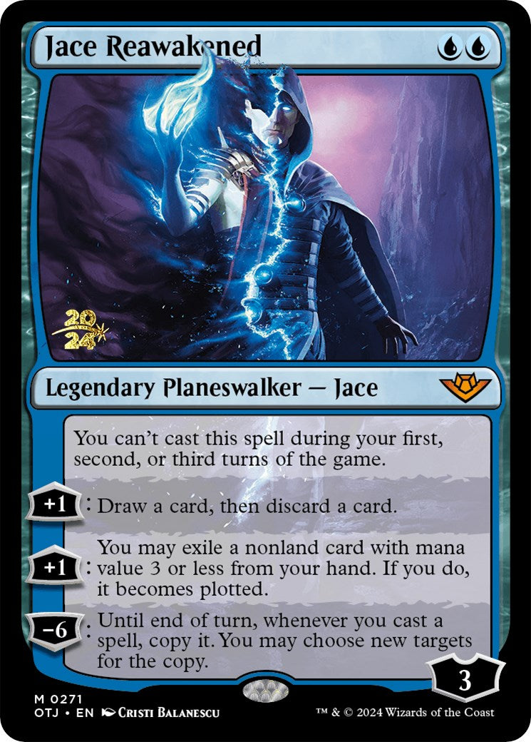 Jace Reawakened [Outlaws of Thunder Junction Prerelease Promos] | Dragon's Lair Comics and Fantasy Houston TX