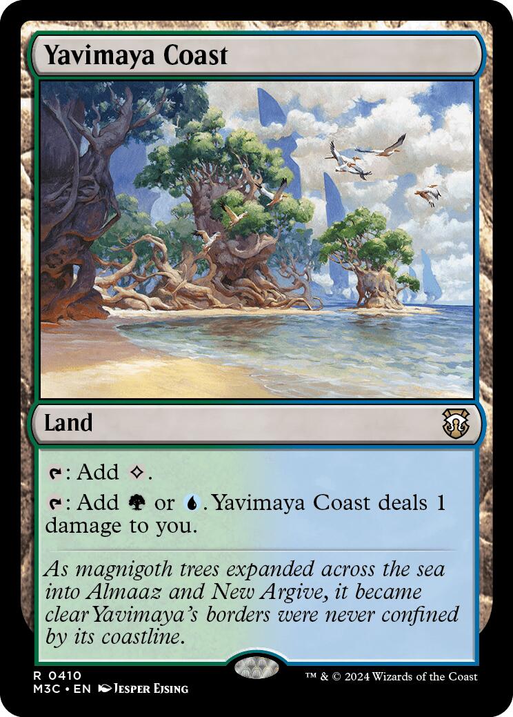 Yavimaya Coast [Modern Horizons 3 Commander] | Dragon's Lair Comics and Fantasy Houston TX