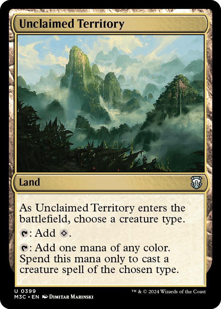 Unclaimed Territory [Modern Horizons 3 Commander] | Dragon's Lair Comics and Fantasy Houston TX