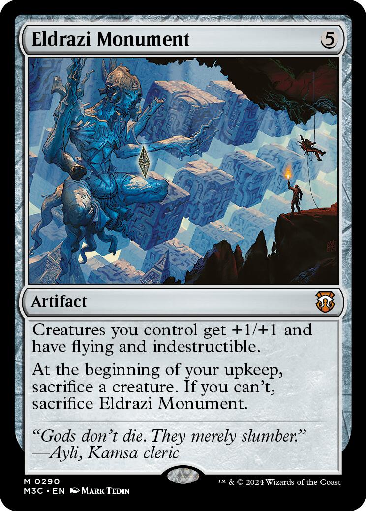 Eldrazi Monument [Modern Horizons 3 Commander] | Dragon's Lair Comics and Fantasy Houston TX