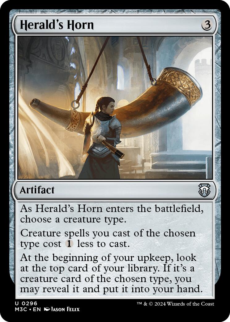 Herald's Horn [Modern Horizons 3 Commander] | Dragon's Lair Comics and Fantasy Houston TX