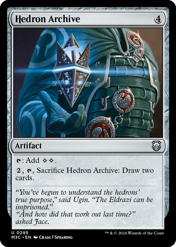 Hedron Archive [Modern Horizons 3 Commander] | Dragon's Lair Comics and Fantasy Houston TX