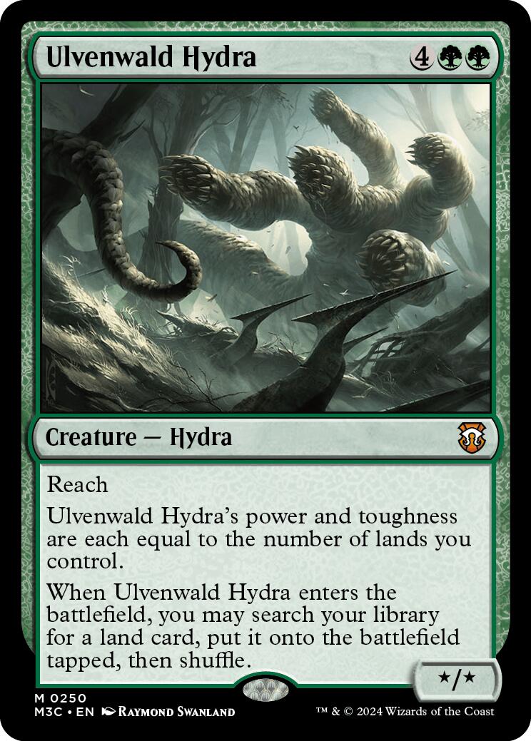 Ulvenwald Hydra [Modern Horizons 3 Commander] | Dragon's Lair Comics and Fantasy Houston TX