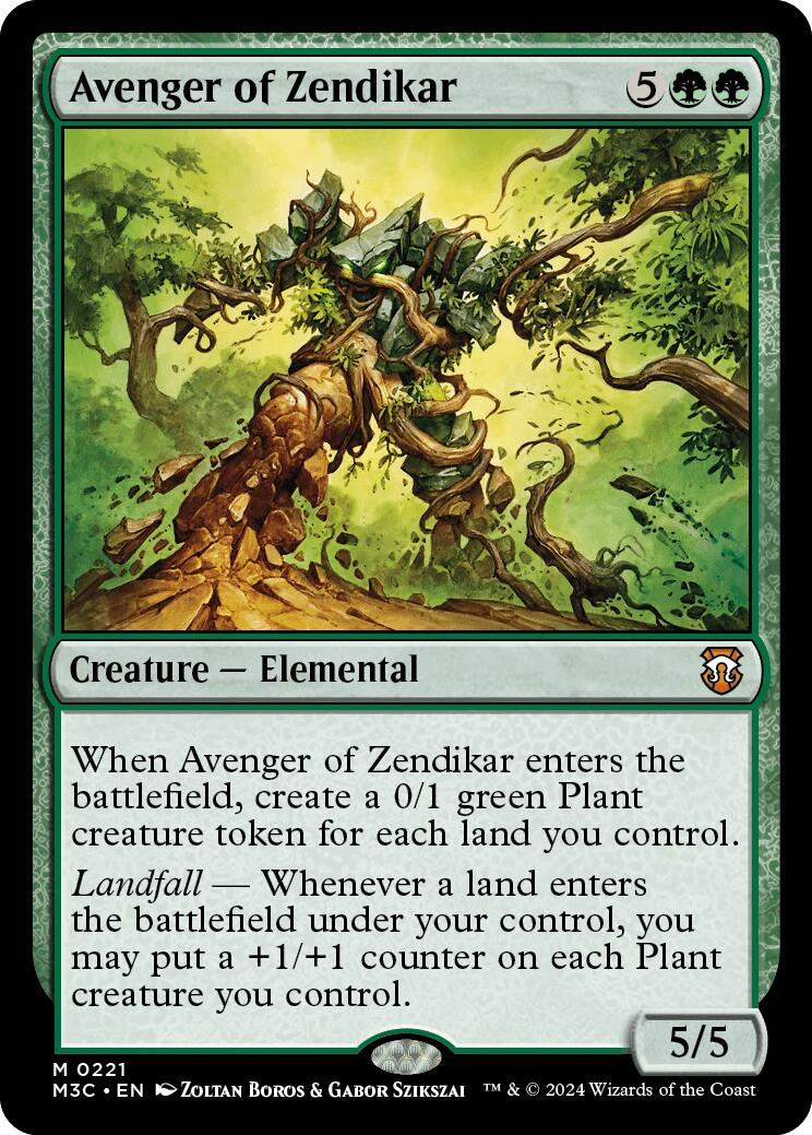 Avenger of Zendikar [Modern Horizons 3 Commander] | Dragon's Lair Comics and Fantasy Houston TX