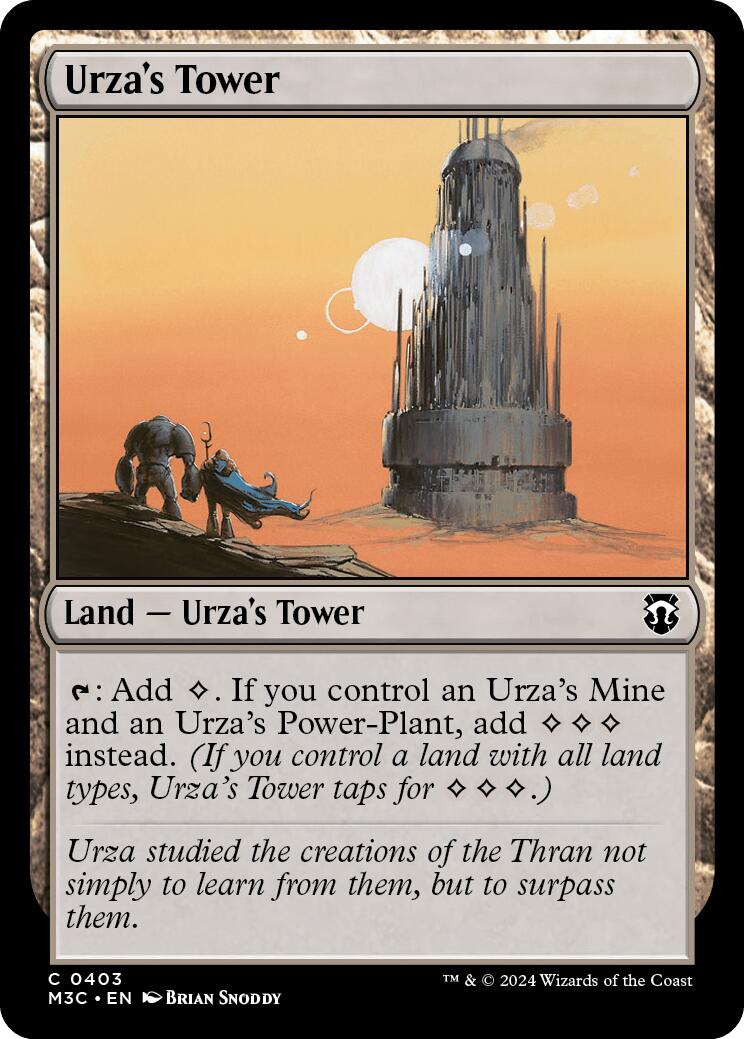 Urza's Tower [Modern Horizons 3 Commander] | Dragon's Lair Comics and Fantasy Houston TX