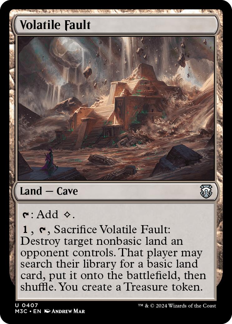 Volatile Fault [Modern Horizons 3 Commander] | Dragon's Lair Comics and Fantasy Houston TX