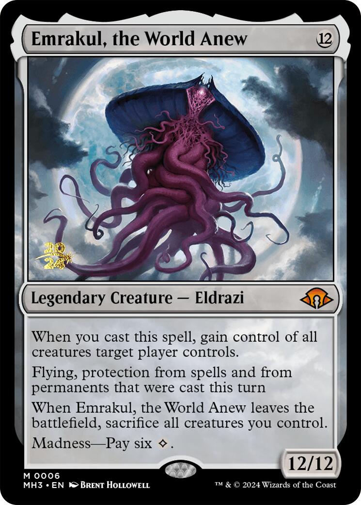 Emrakul, the World Anew [Modern Horizons 3 Prerelease Promos] | Dragon's Lair Comics and Fantasy Houston TX