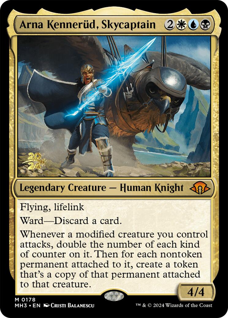 Arna Kennerud, Skycaptain [Modern Horizons 3 Prerelease Promos] | Dragon's Lair Comics and Fantasy Houston TX