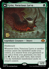 Grist, Voracious Larva [Modern Horizons 3 Prerelease Promos] | Dragon's Lair Comics and Fantasy Houston TX