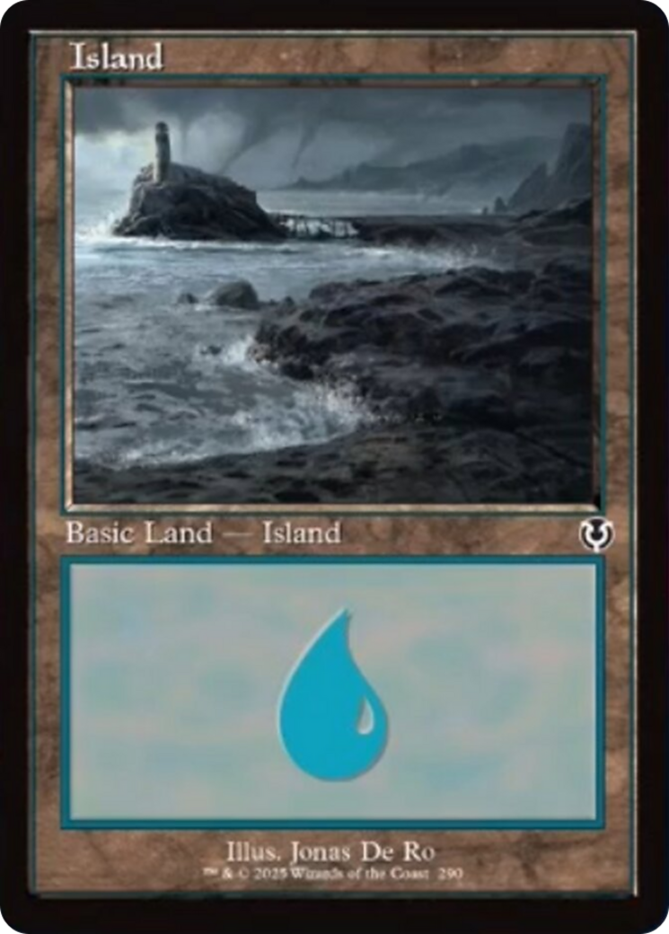 Island (290) (Retro Frame) [Innistrad Remastered] | Dragon's Lair Comics and Fantasy Houston TX