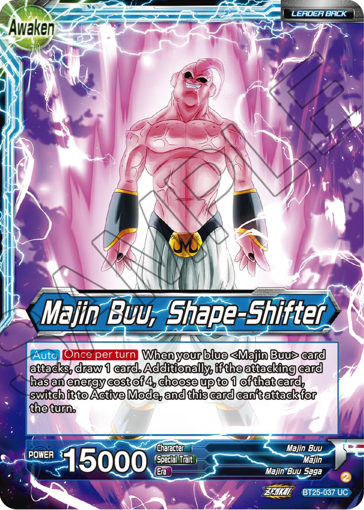 Majin Buu // Majin Buu, Shape-Shifter (BT25-037) [Legend of the Dragon Balls] | Dragon's Lair Comics and Fantasy Houston TX