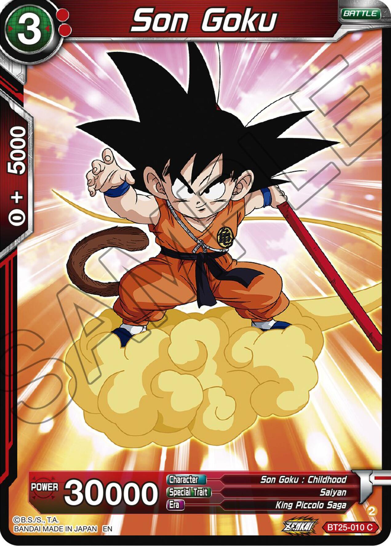 Son Goku (BT25-010) [Legend of the Dragon Balls] | Dragon's Lair Comics and Fantasy Houston TX