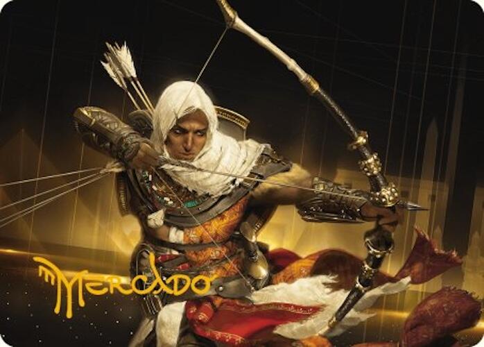 Bayek of Siwa Art Card (Gold-Stamped Signature) [Assassin's Creed Art Series] | Dragon's Lair Comics and Fantasy Houston TX