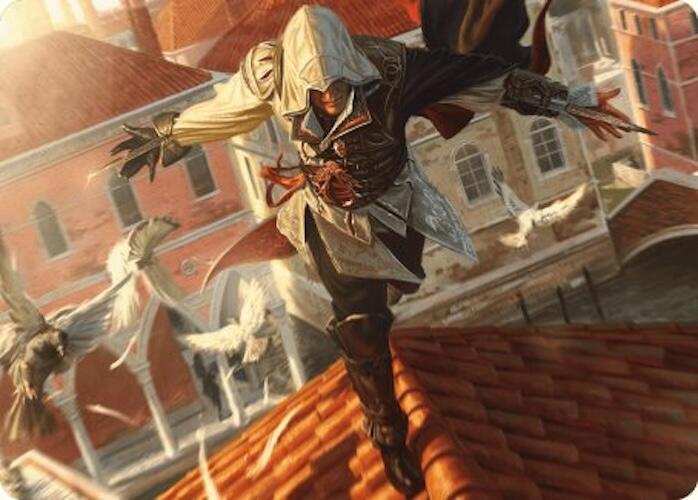 Ezio, Blade of Vengeance Art Card [Assassin's Creed Art Series] | Dragon's Lair Comics and Fantasy Houston TX