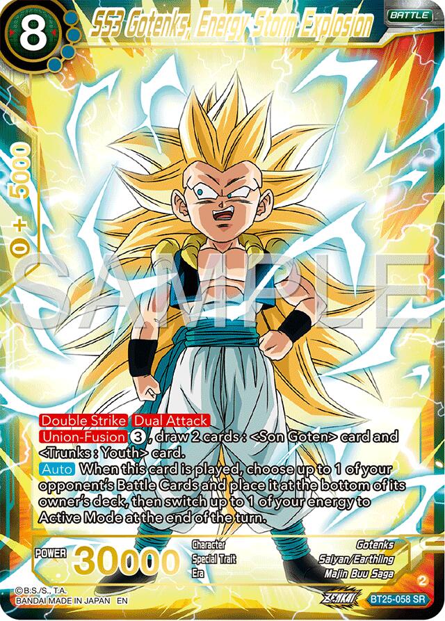 SS3 Gotenks, Energy Storm Explosion (BT25-058) [Legend of the Dragon Balls] | Dragon's Lair Comics and Fantasy Houston TX