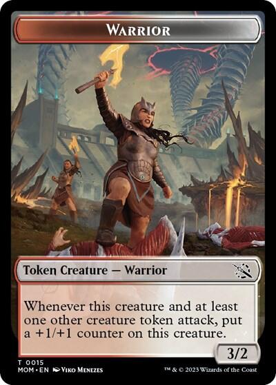 Warrior // Phyrexian Hydra (0012) Double-Sided Token [March of the Machine Tokens] | Dragon's Lair Comics and Fantasy Houston TX