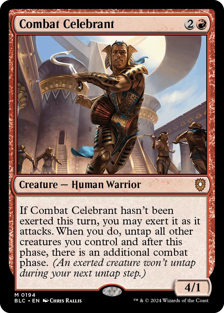 Combat Celebrant [Bloomburrow Commander] | Dragon's Lair Comics and Fantasy Houston TX