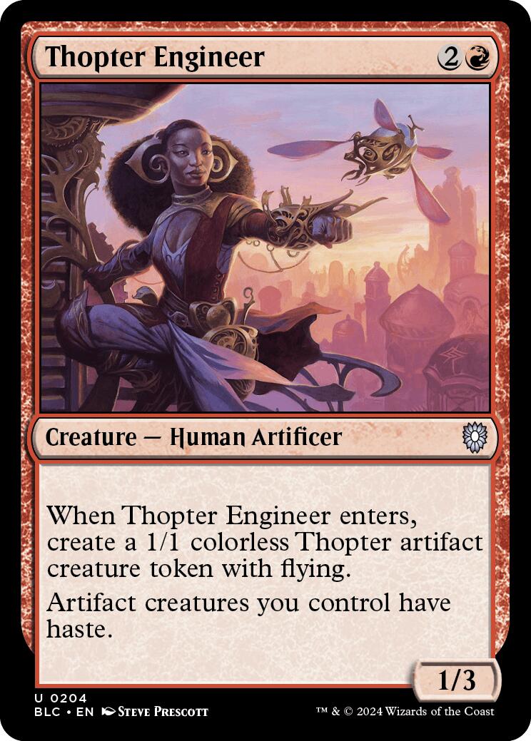 Thopter Engineer [Bloomburrow Commander] | Dragon's Lair Comics and Fantasy Houston TX