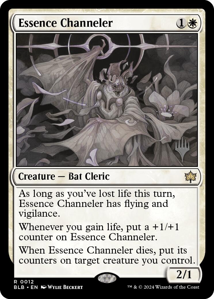 Essence Channeler (Promo Pack) [Bloomburrow Promos] | Dragon's Lair Comics and Fantasy Houston TX