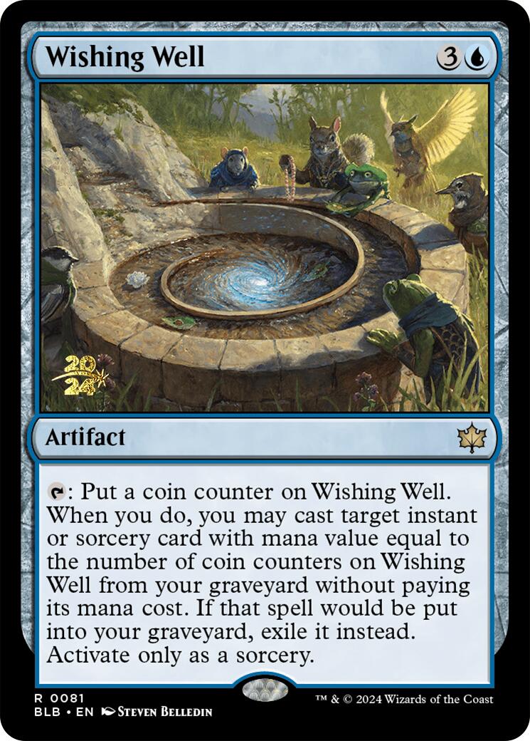 Wishing Well [Bloomburrow Prerelease Promos] | Dragon's Lair Comics and Fantasy Houston TX