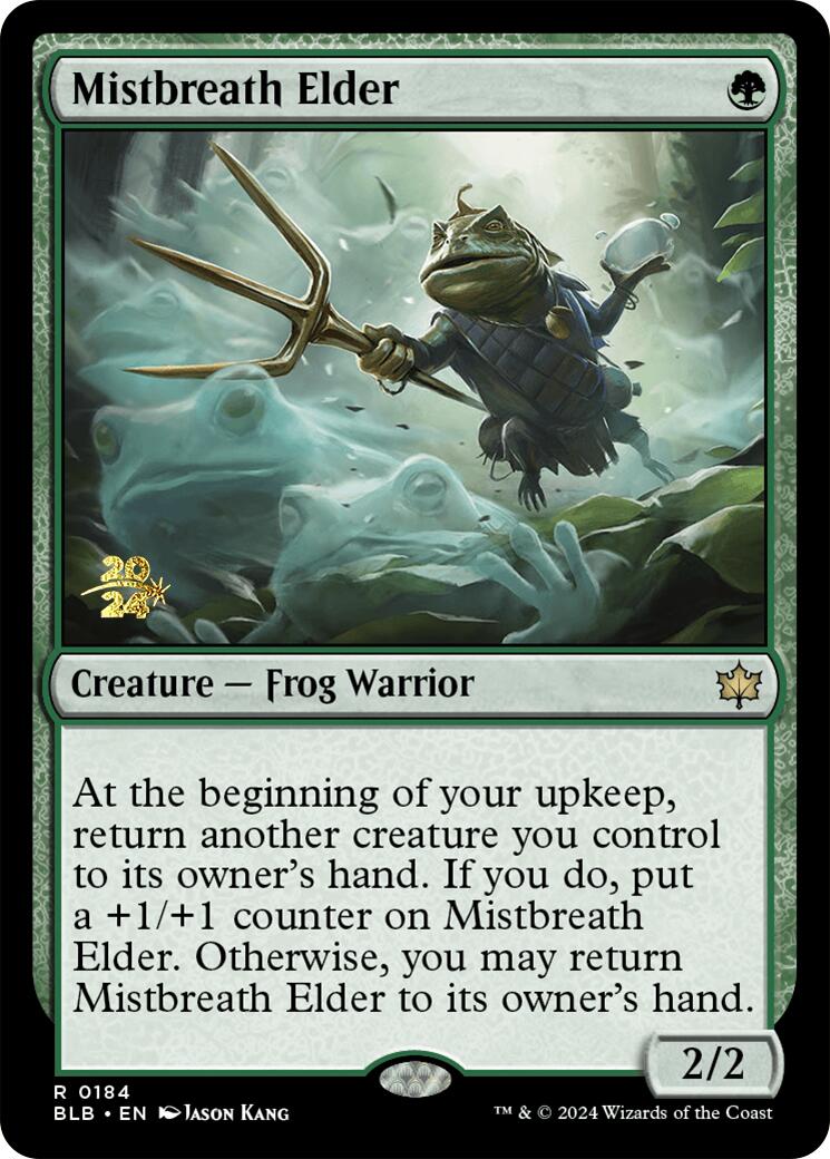 Mistbreath Elder [Bloomburrow Prerelease Promos] | Dragon's Lair Comics and Fantasy Houston TX