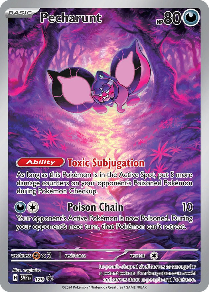 Pecharunt (129) [Scarlet & Violet: Black Star Promos] | Dragon's Lair Comics and Fantasy Houston TX