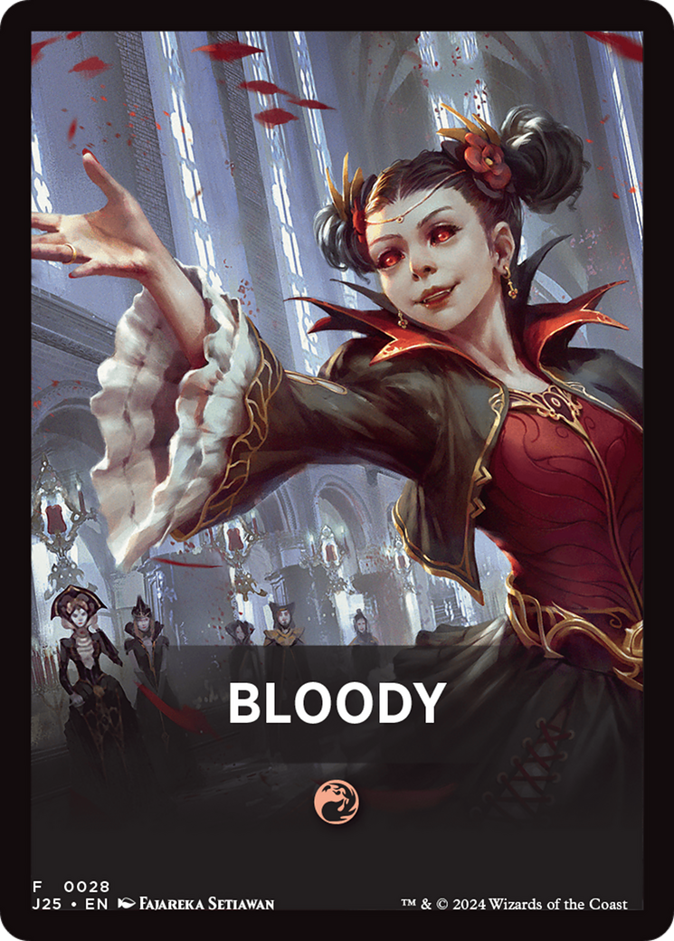 Bloody Theme Card [Foundations Jumpstart Front Cards] | Dragon's Lair Comics and Fantasy Houston TX