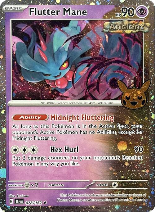 Flutter Mane (078/162) (Cosmos Holo) [Trick or Trade 2024] | Dragon's Lair Comics and Fantasy Houston TX