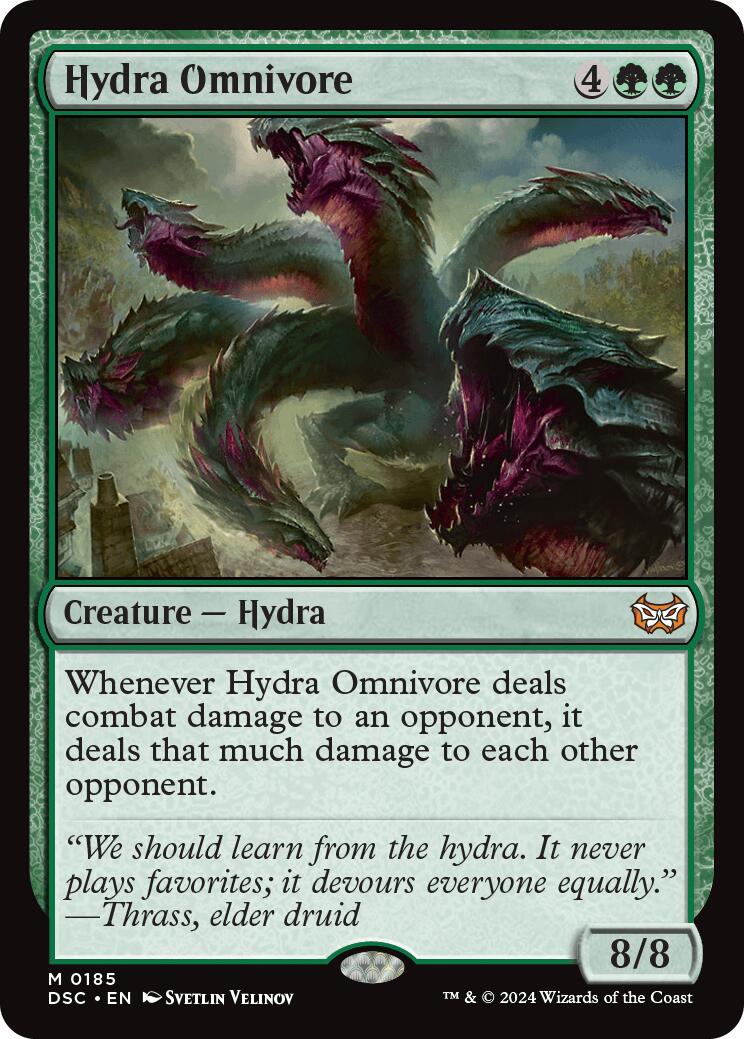 Hydra Omnivore [Duskmourn: House of Horror Commander] | Dragon's Lair Comics and Fantasy Houston TX