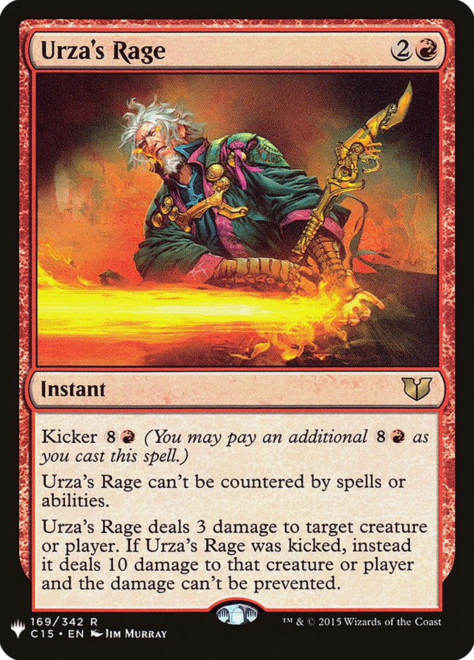 Urza's Rage [The List] | Dragon's Lair Comics and Fantasy Houston TX