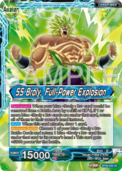 Broly // SS Broly, Full-Power Explosion (BT26-032) [Ultimate Advent] | Dragon's Lair Comics and Fantasy Houston TX