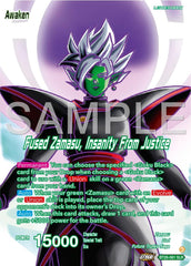 Zamasu // Fused Zamasu, Insanity From Justice (Alternate Art) (BT26-061) [Ultimate Advent] | Dragon's Lair Comics and Fantasy Houston TX