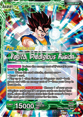 Son Goku & Vegeta // Vegito, Prodigious Fusion (BT26-060) [Ultimate Advent Prerelease Promos] | Dragon's Lair Comics and Fantasy Houston TX