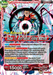 Hell Fighter 17 // Super 17, Anti-Saiyan Killing Machine (BT26-002) [Ultimate Advent Prerelease Promos] | Dragon's Lair Comics and Fantasy Houston TX