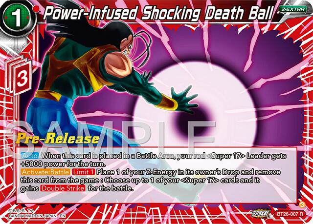 Power-Infused Shocking Death Ball (BT26-007) [Ultimate Advent Prerelease Promos] | Dragon's Lair Comics and Fantasy Houston TX