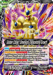 Cool // Golden Cooler, Dimension-Transcending Growth (BT26-120) [Ultimate Advent Prerelease Promos] | Dragon's Lair Comics and Fantasy Houston TX