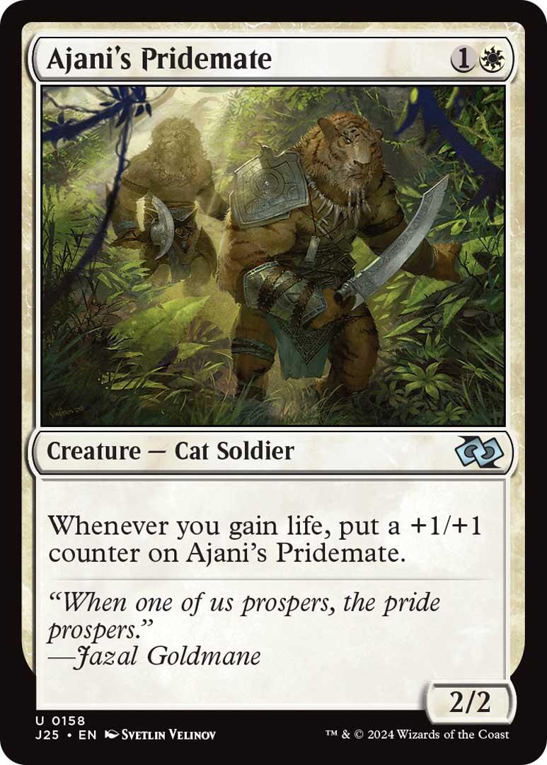 Ajani's Pridemate [Foundations Jumpstart] | Dragon's Lair Comics and Fantasy Houston TX