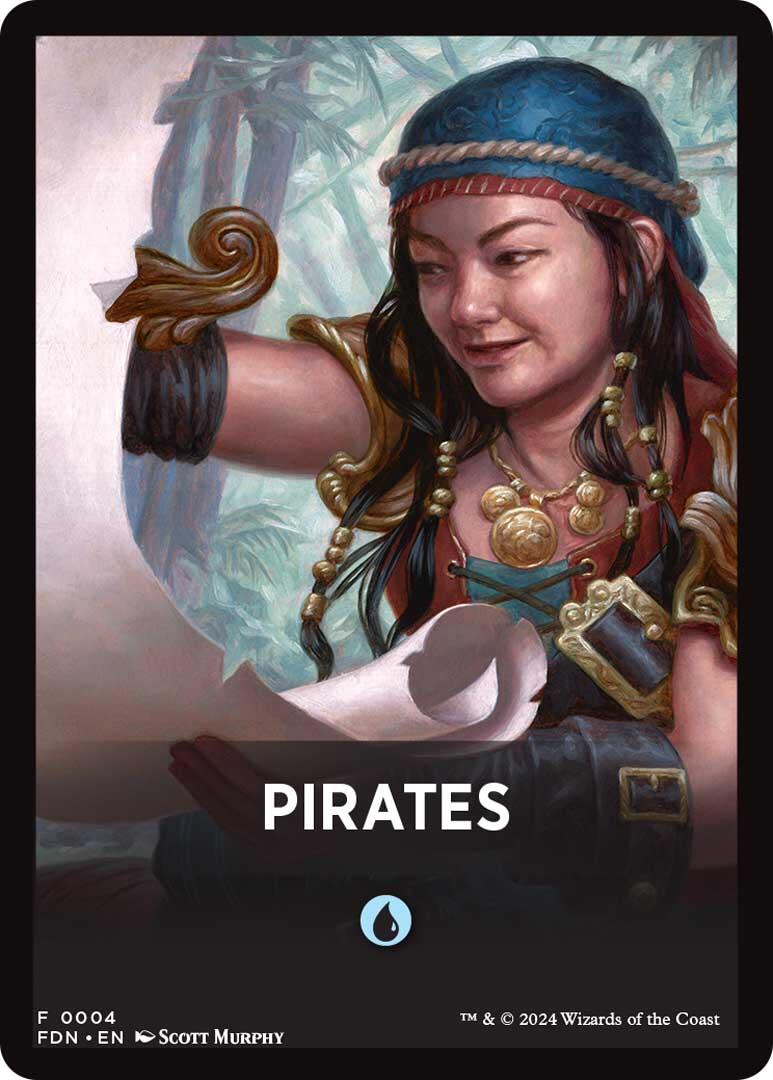 Pirates Theme Card [Foundations Tokens] | Dragon's Lair Comics and Fantasy Houston TX