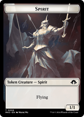 Eldrazi Spawn // Spirit (0008) Double-Sided Token [Modern Horizons 3 Tokens] | Dragon's Lair Comics and Fantasy Houston TX