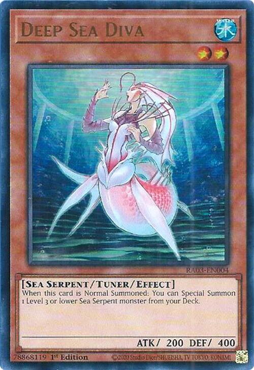 Deep Sea Diva (UR) [RA03-EN004] Ultra Rare | Dragon's Lair Comics and Fantasy Houston TX