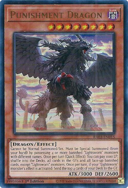 Punishment Dragon (UR) [RA03-EN015] Ultra Rare | Dragon's Lair Comics and Fantasy Houston TX