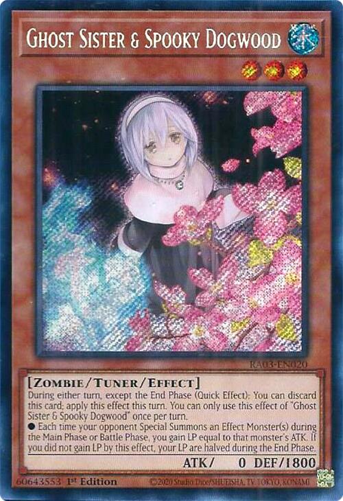 Ghost Sister & Spooky Dogwood (Secret Rare) [RA03-EN020] Secret Rare | Dragon's Lair Comics and Fantasy Houston TX